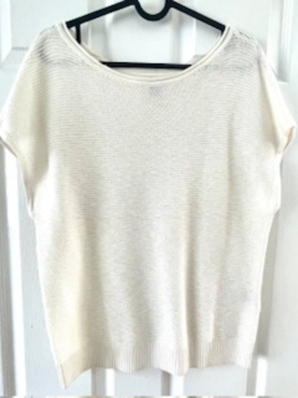 Style & Co Women's Open-Stitch Cap-Sleeve Sweater Macy's Exclusive